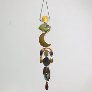 Golds & Copper Protective Talisman Wall Hanging