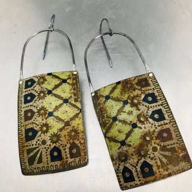 Vintage Treasure Box Corner Tin Zero Waste Earrings