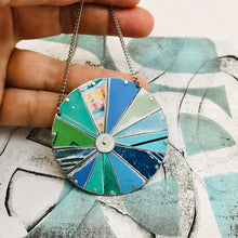 Load image into Gallery viewer, Mixed Cools Zero Waste Tin Color Wheel Necklace