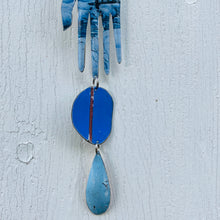 Load image into Gallery viewer, Unique &amp; Uncommon Blues Protective Eye Talisman Wall Hanging
