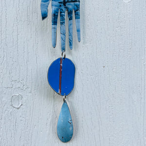 Unique & Uncommon Blues Protective Eye Talisman Wall Hanging