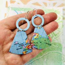 Load image into Gallery viewer, Europe &amp; USSR Small Fans Zero Waste Tin Earrings