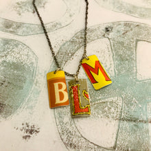 Load image into Gallery viewer, #BLM Upcycled Tin Necklace Ethical Fashion
