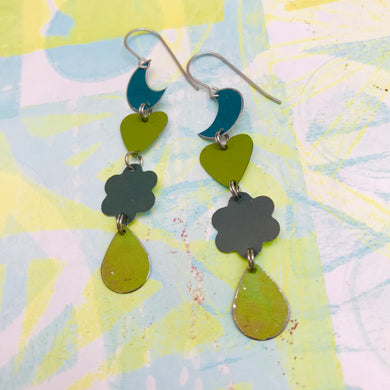 Mixed Greens Lucky Charms Zero Waste Tin Earrings