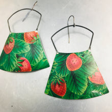 Load image into Gallery viewer, Strawberry Fields Large Zero Waste Tin Earrings