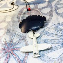 Load image into Gallery viewer, #11 In Flight Cloud Zero Waste Tin Necklace
