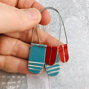 Slate & Scarlet Arch Dangle Tin Earrings
