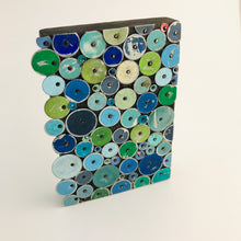 Load image into Gallery viewer, Chock-a-Block Circle Blues Pattern Tiny Art