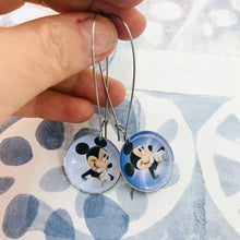 Load image into Gallery viewer, Mickey Mouse Large Basin Tin Earrings