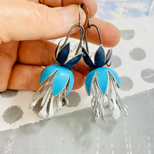 Load image into Gallery viewer, Blues Fuchsia Earrings