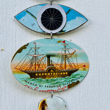 Load image into Gallery viewer, Ocean Blues Protective Eye Talisman Wall Hanging
