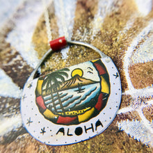 Load image into Gallery viewer, Aloha Island Zero Waste Tin Necklace