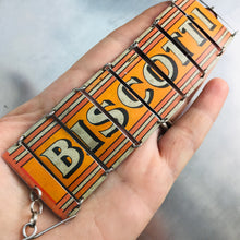Load image into Gallery viewer, Vintage Biscotti Upcycled Tin Bracelet