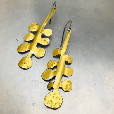 Matisse Leaves Upcyled Tin Earrings  |  Various Colors