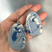 Load image into Gallery viewer, Nancy Drew Recycled Book Cover Earrings